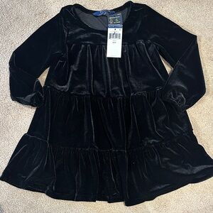 Ralph Lauren Black Velvet Dress